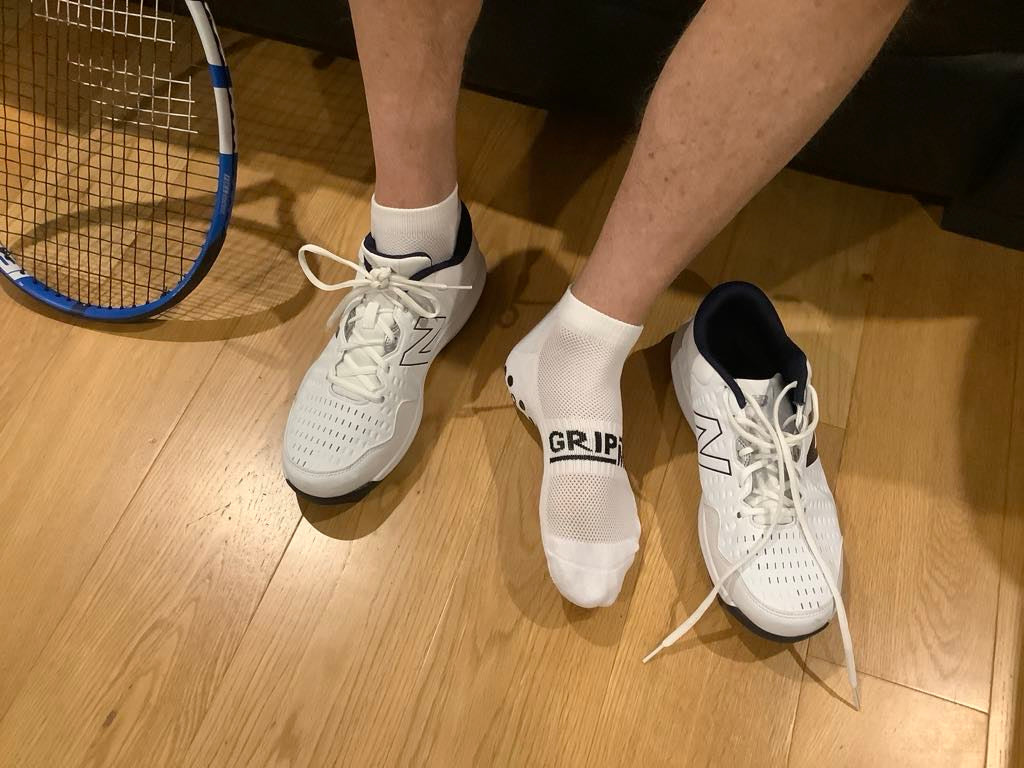 ankle grip socks for yoga, Pilates, netball, basketball, non slip, tennis, running, walking. premium grip, athletic socks.