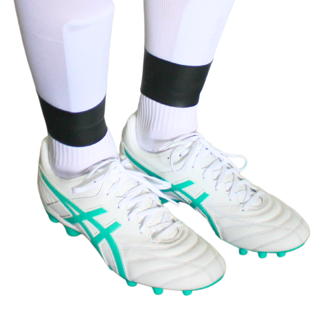 Silicone Straps, football lace covers, shin guard straps, multi use for soccer and football