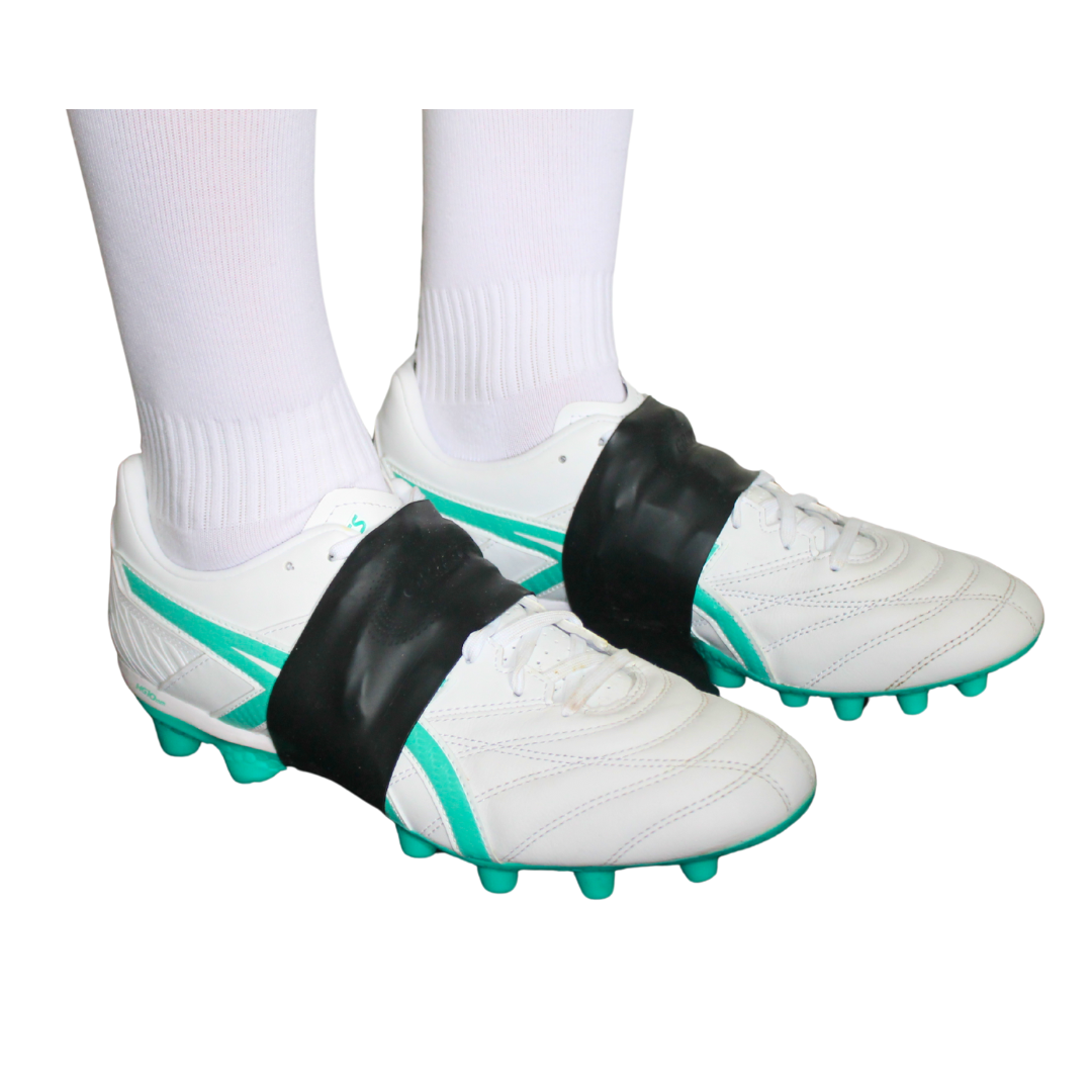 Silicone Straps, football lace covers, shin guard straps, multi use for soccer and football