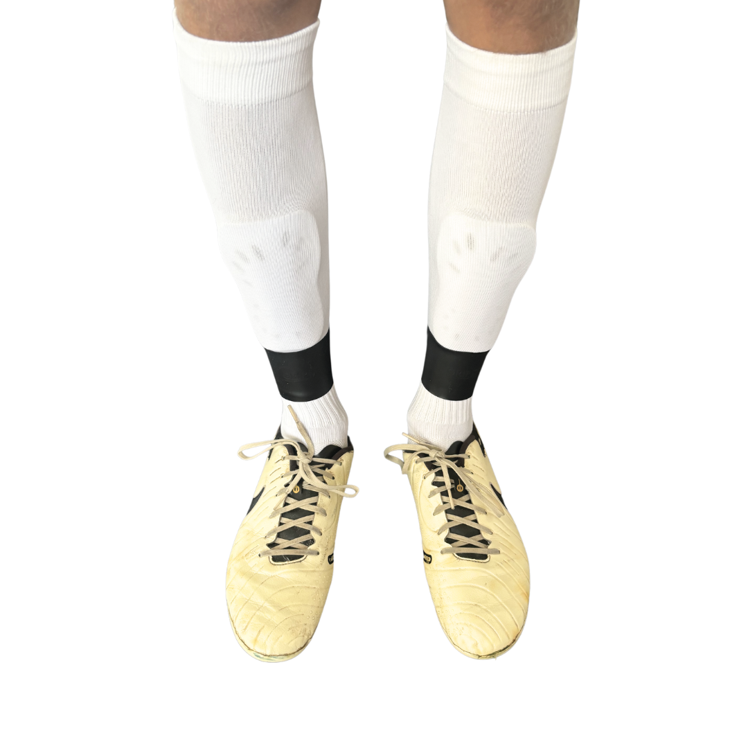 Football Shoe Lace Cover / Shin Guard Silicone Strap