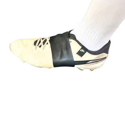 Football Shoe Lace Cover / Shin Guard Silicone Strap